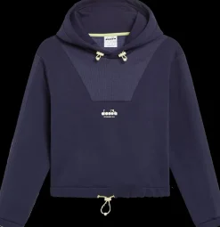 FELPA DA DONNA DIADORA ATH LOGO CLASSIC NAVY 502.180998 60062