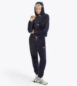 FELPA DA DONNA DIADORA ATH LOGO CLASSIC NAVY 502.180998 60062