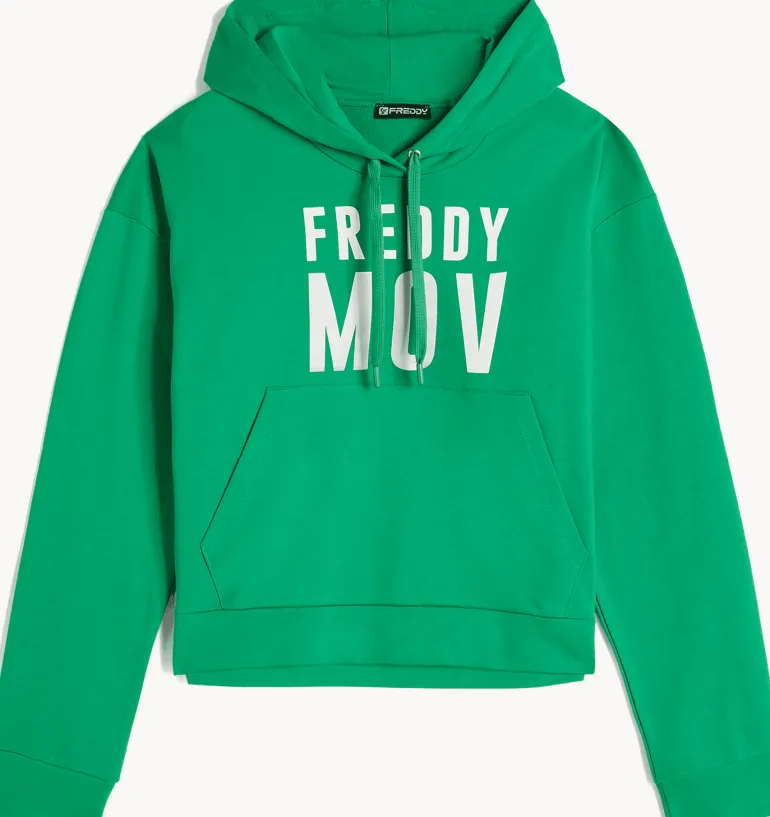 FELPA DA DONNA FREDDY CON CAPPUCCIO S4WMVS2 V59
