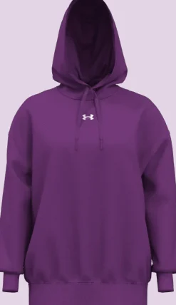 FELPA DA DONNA UNDER ARMOUR RIVAL OS CASSIS 1379493 0580
