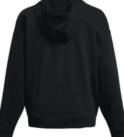 FELPA DA DONNA UNDER ARMOUR RIVAL TERRY OS FZ HOODED BLACK 1386043 001