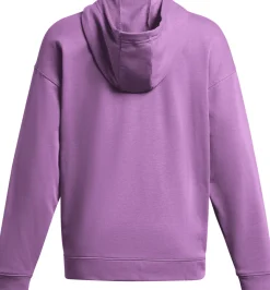 FELPA DA DONNA UNDER ARMOUR RIVAL TERRY OS FZ HOODED PROVENCE PURPLE 1386043 560