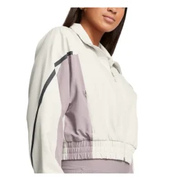 FELPA DA DONNA UNDER ARMOUR UNSTOPPABLE CROP JACKET 1386479 110