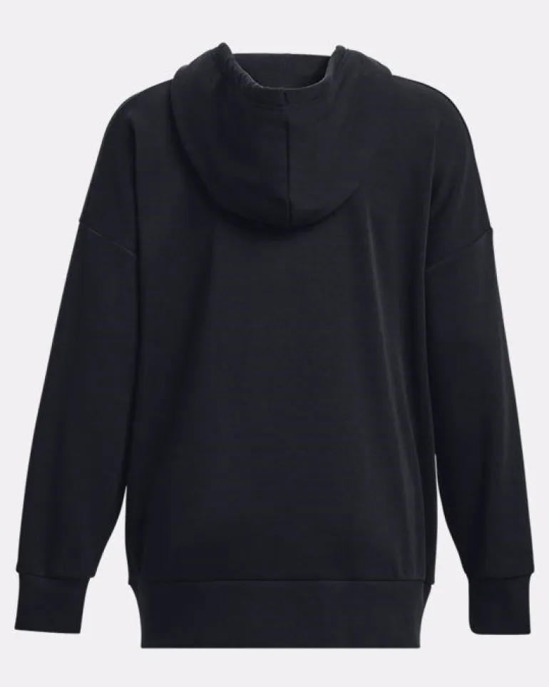 FELPA DA DONNA UNDER ARMOUR RIVAL OS BLACK 1379493 0001
