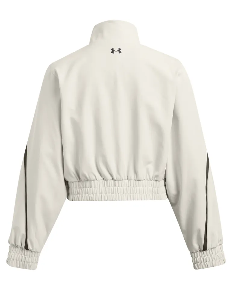 FELPA DA DONNA UNDER ARMOUR UNSTOPPABLE CROP JACKET 1386479 110