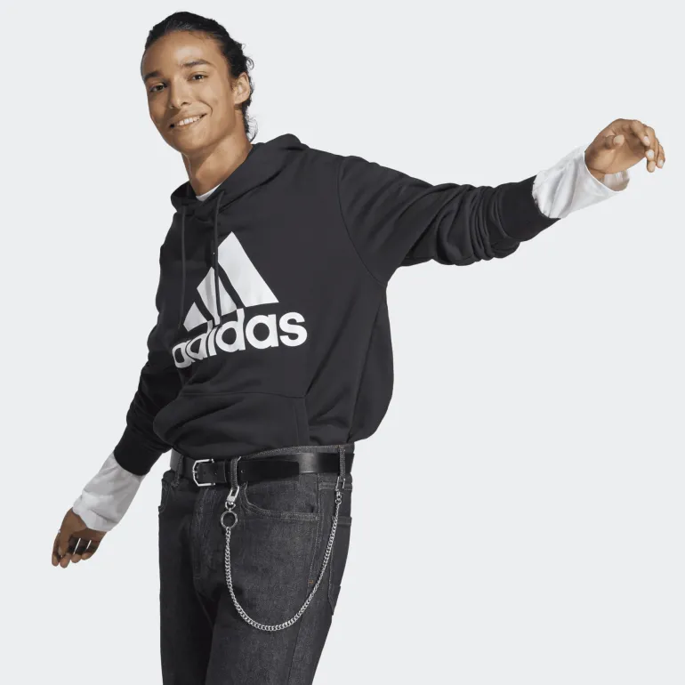 FELPA DA UOMO ADIDAS M BL FT HD BLACK IC9363