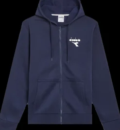 FELPA DA UOMO DIADORA FZ ESS. SPORTS CLASSIC NAVY 102.181187 60062