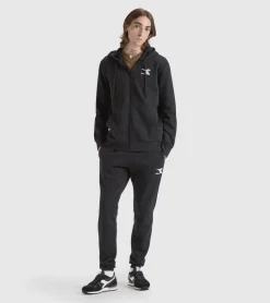 FELPA DA UOMO DIADORA HOODIE FZ CORE BLACK 80013