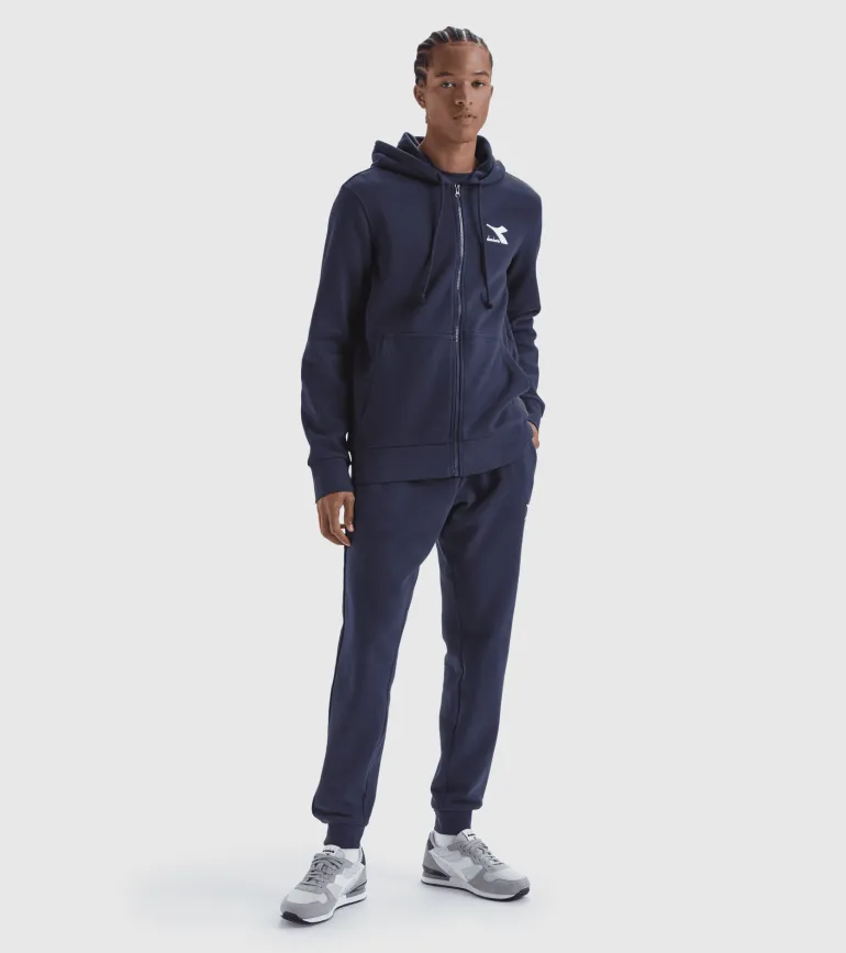 FELPA DA UOMO DIADORA HOODIE FZ CORE CLASSIC NAVY 60062