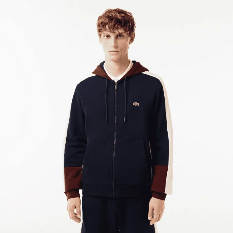 FELPA DA UOMO LACOSTE SH1301 PIG
