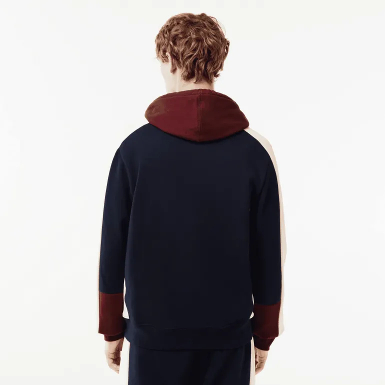 FELPA DA UOMO LACOSTE SH1301 PIG