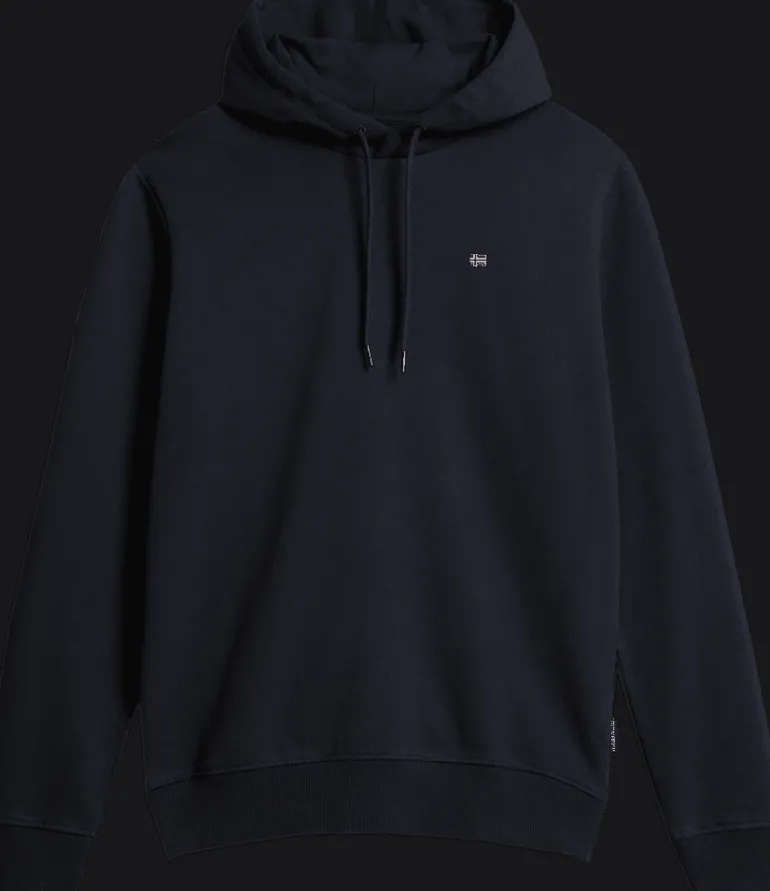 FELPA DA UOMO NAPAPIJRI BALIS HOOD BLU MARINE NP0A4FQV 176