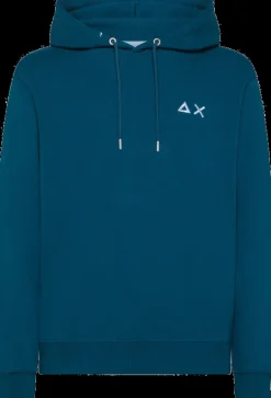 FELPA DA UOMO SUN68 COTTON FL BLUE PROFONDO F44104 83