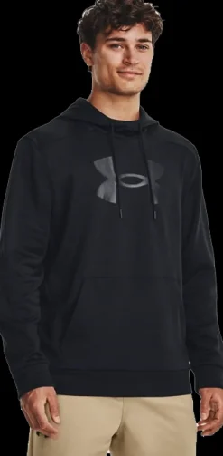 FELPA DA UOMO UNDER ARMOUR ARMOUR BIG LOGO HD 1379743 001