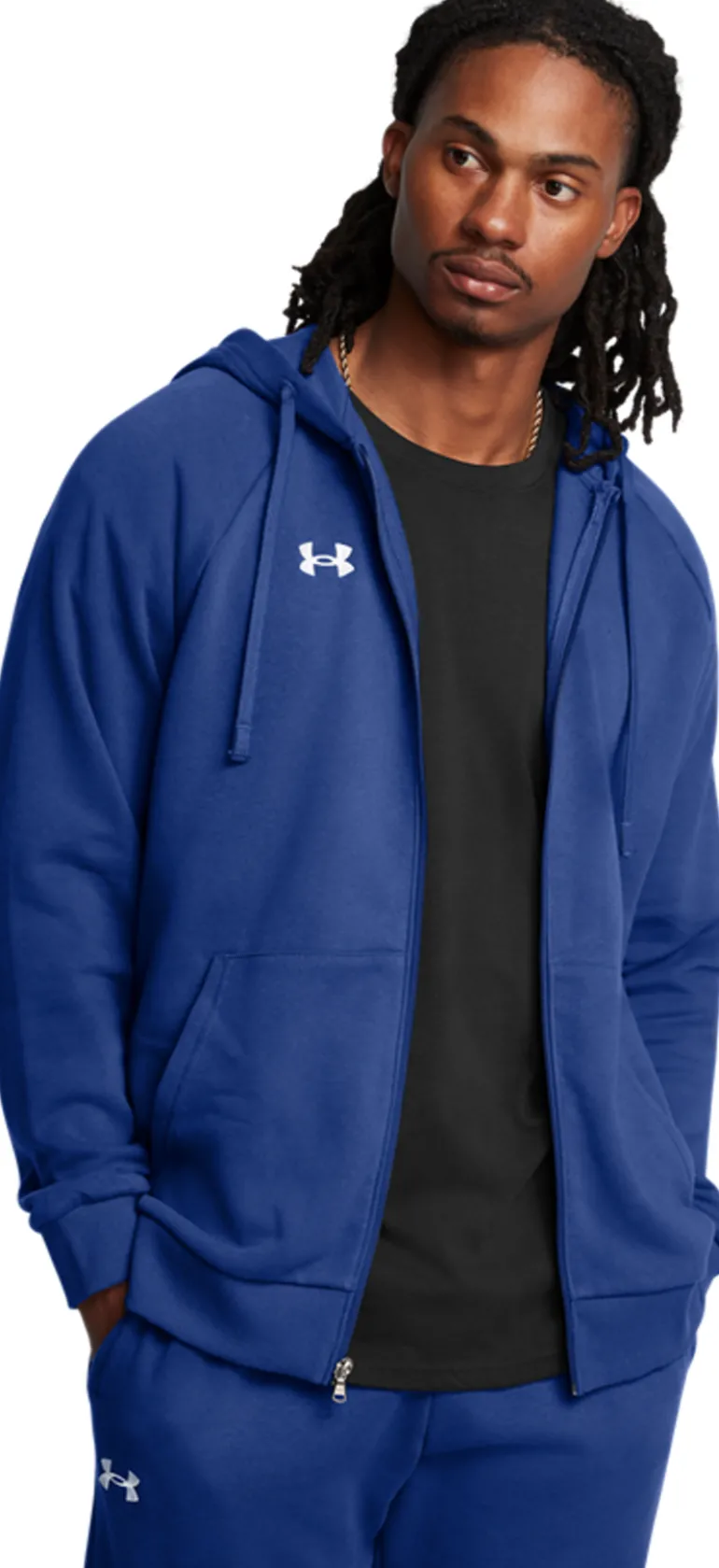 FELPA DA UOMO UNDER ARMOUR RIVAL FZ 1379767 432