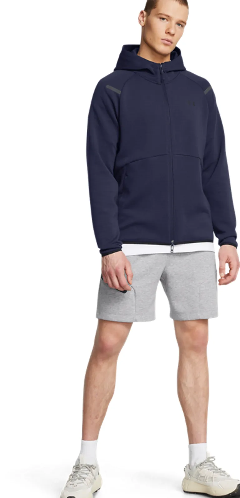 FELPA DA UOMO UNDER ARMOUR UNSTOPPABLE FLC FZ HD EU 1389352 410
