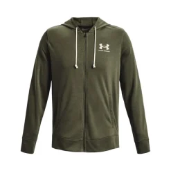 FELPA DA UOMO UNDER ARMOUR UA RIVAL TERRY LC FZ 1370409 0390