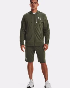 FELPA DA UOMO UNDER ARMOUR UA RIVAL TERRY LC FZ 1370409 0390