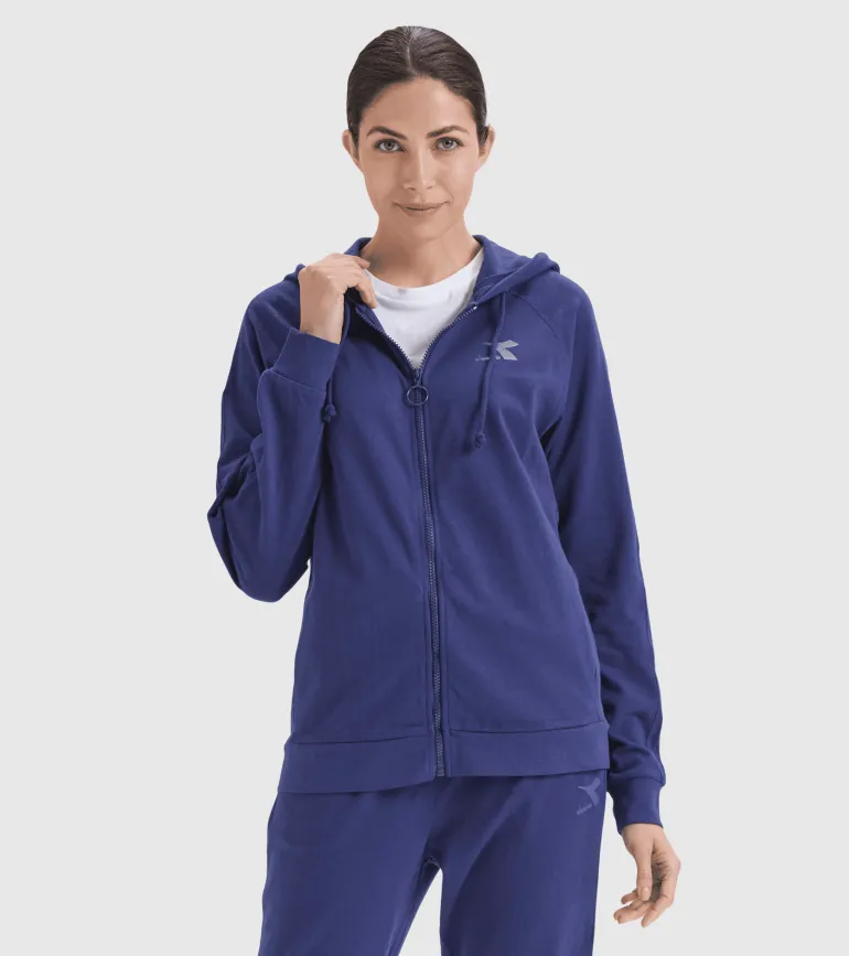 FELPA DIADORA DA DONNA FULL ZIP CHROMIA 102.178191 60020