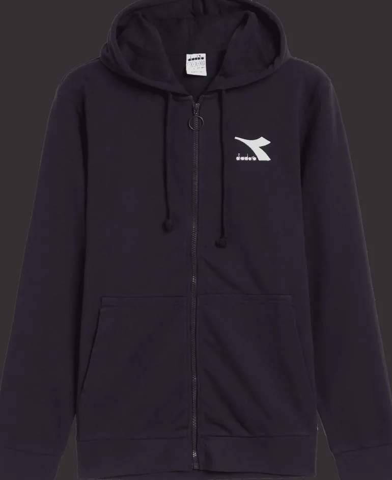 FELPA DIADORA DA UOMO FULL ZIP SWEAT CORE 102.178175 60062 BLU