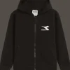 FELPA DIADORA JUNIOR FULL ZIP RAINBOW 102.178264 80013 NERA