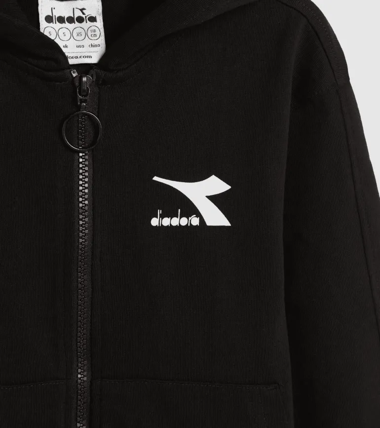 FELPA DIADORA JUNIOR FULL ZIP RAINBOW 102.178264 80013 NERA