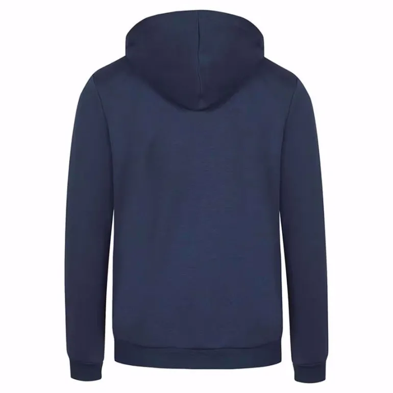 FELPA FULL ZIP DA UOMO LE COQ SPORTIF FZ HOODY PRESENTATION COT.DRESS BLU