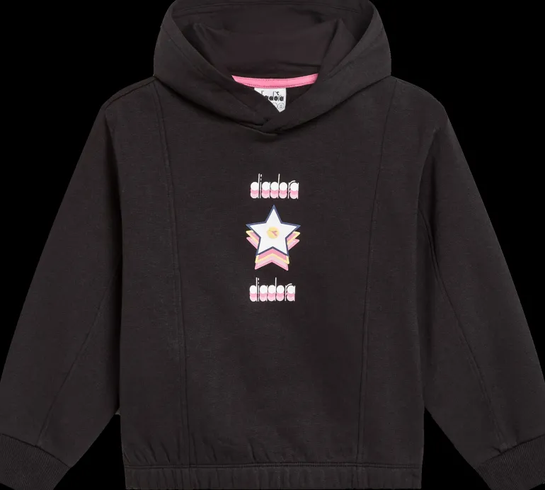 FELPA JUNIOR DIADORA LOGO BLACK 102.180958 80013