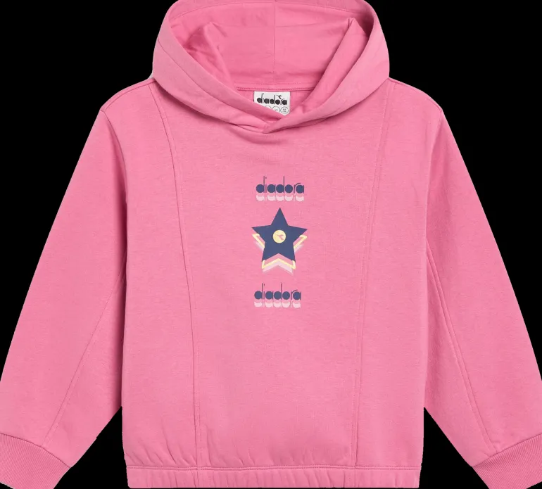 FELPA JUNIOR DIADORA LOGO CHATEAU PINK 102.180958 50149