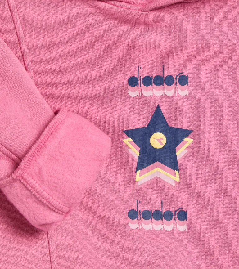 FELPA JUNIOR DIADORA LOGO CHATEAU PINK 102.180958 50149