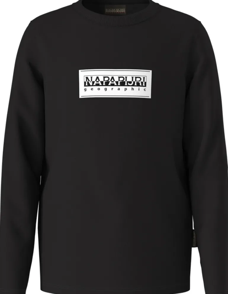 FELPA JUNIOR NAPAPIJRI S-CHAMOIS BLACK NP0A4HYK 041