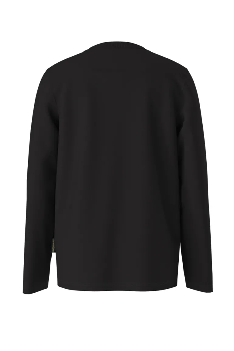 FELPA JUNIOR NAPAPIJRI S-CHAMOIS BLACK NP0A4HYK 041