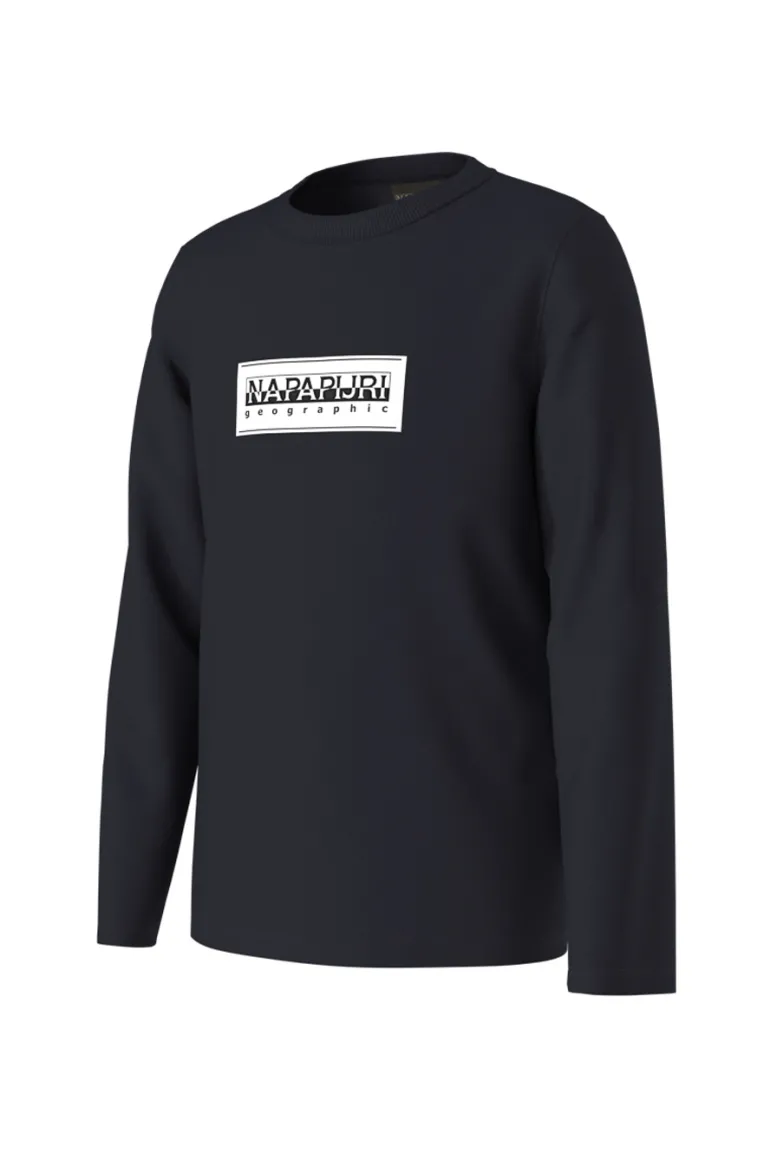 FELPA JUNIOR NAPAPIJRI S-CHAMOIS BLU MARINE NP0A4HYK 176