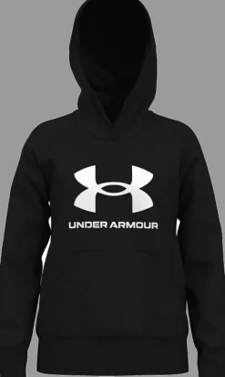 FELPA JUNIOR UNDER ARMOUR RIVAL BL   BLACK 1379615 0001