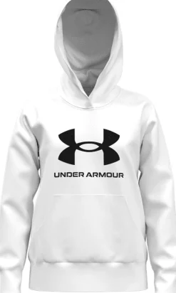 FELPA JUNIOR UNDER ARMOUR RIVAL BL   WHITE 1379615 0100