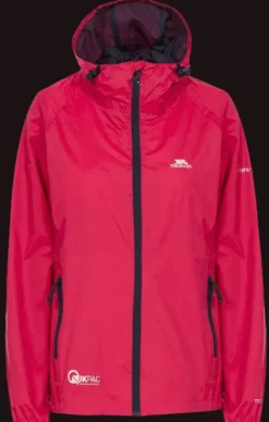 GIACCA DONNA TRESPASS QIKPAC PACKAWAY TP75 FUCSIA