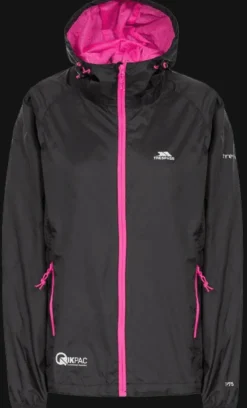 GIACCA DONNA TRESPASS QIKPAC PACKAWAY TP75 BLACK