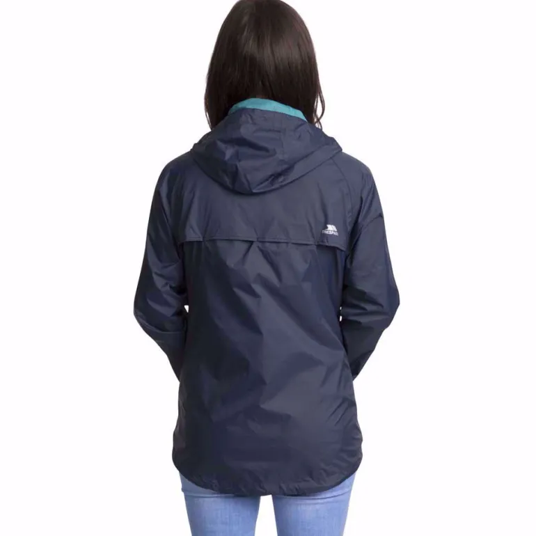 GIACCA DONNA TRESPASS QIKPAC PACKAWAY TP75 BLU