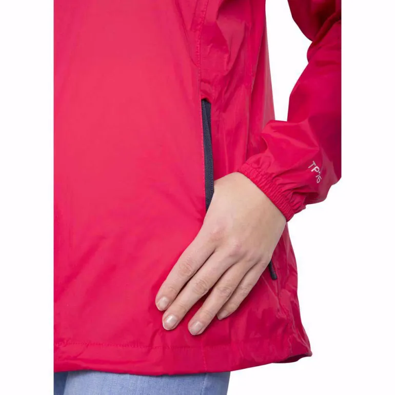 GIACCA DONNA TRESPASS QIKPAC PACKAWAY TP75 FUCSIA