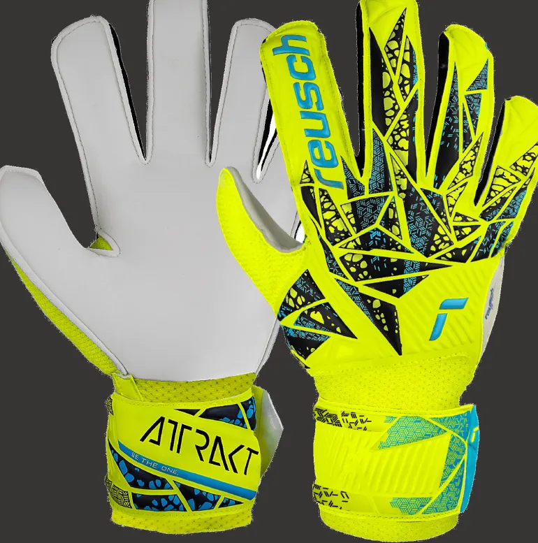 GUANTI DA PORTIERE JUNIOR REUSCH ATTRAKT SOLID 5472515 2111