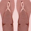 INFRADITO DA DONNA HAVAIANAS LUNA FLATFORM CROCUS ROSE 4148600 3544