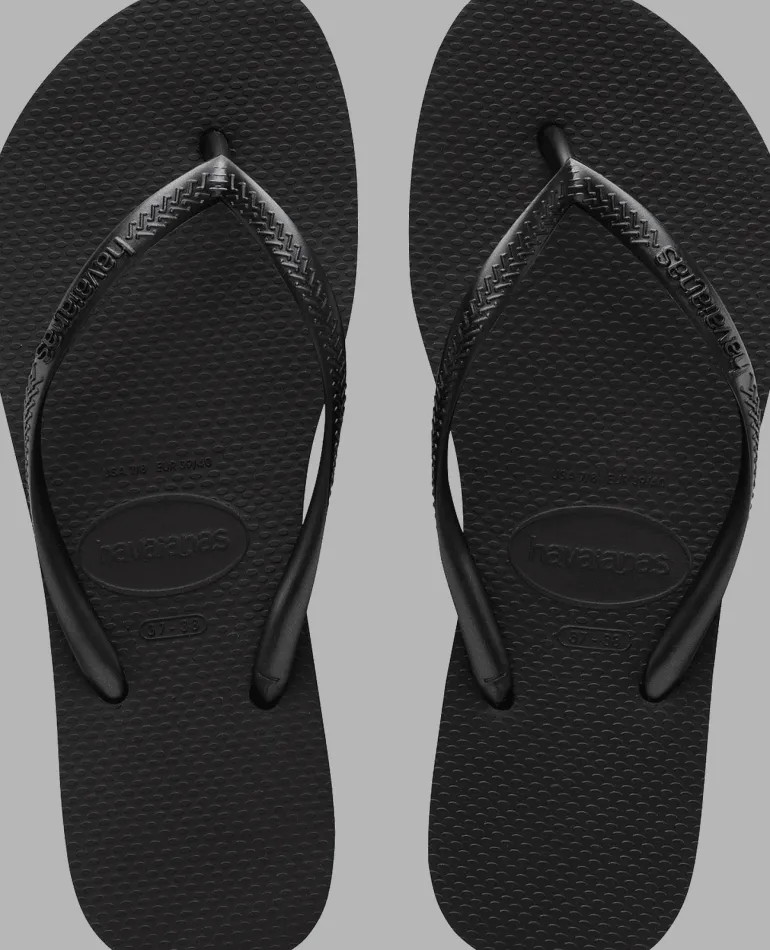 INFRADITO DA DONNA HAVAIANAS SLIM FLATFORM BLACK 4144537 0090