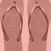 INFRADITO DA DONNA HAVAIANAS SLIM FLATFORM CROCUS ROSE 4144537 3544
