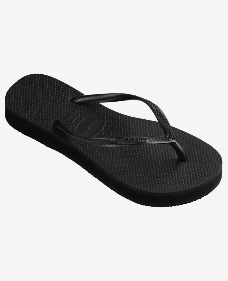 INFRADITO DA DONNA HAVAIANAS SLIM FLATFORM BLACK 4144537 0090
