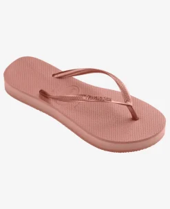 INFRADITO DA DONNA HAVAIANAS SLIM FLATFORM CROCUS ROSE 4144537 3544