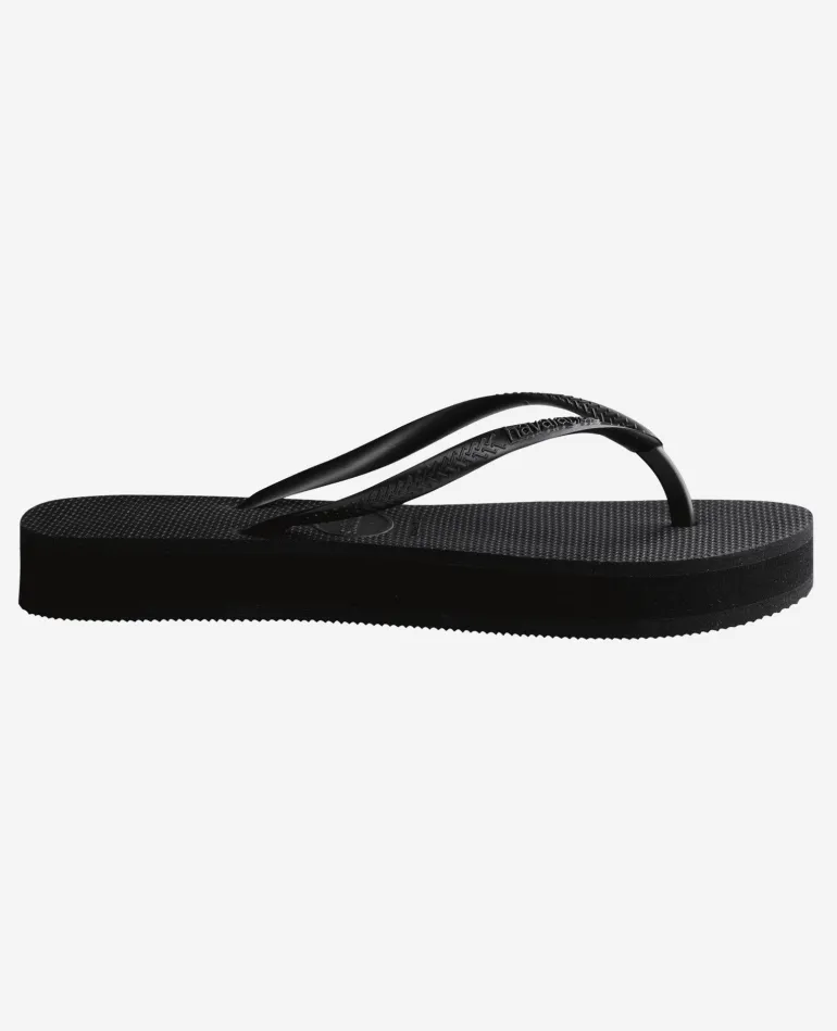 INFRADITO DA DONNA HAVAIANAS SLIM FLATFORM BLACK 4144537 0090
