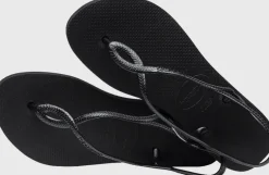 INFRADITO DA DONNA HAVAIANAS LUNA FLATFORM BLACK 4148600 0090