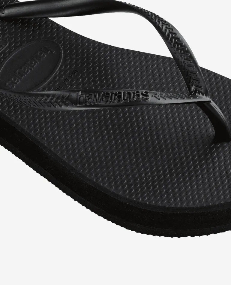 INFRADITO DA DONNA HAVAIANAS SLIM FLATFORM BLACK 4144537 0090