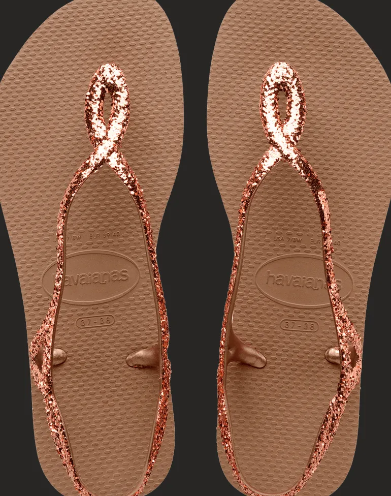 INFRADITO DA MARE DA DONNA HAVAIANAS LUNA PREMIUM II ROSE GOLD 4147009 3581