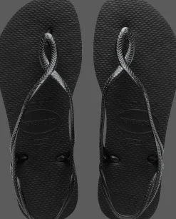 INFRADITO DA MARE DA DONNA HAVAIANAS LUNA BLACK 4129697 0090